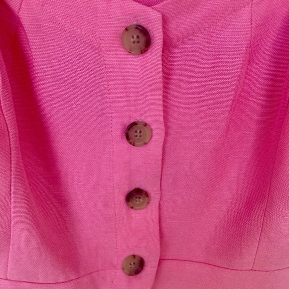 Wilfred Small Pink Linen Blouse - Picture 3 of 5
